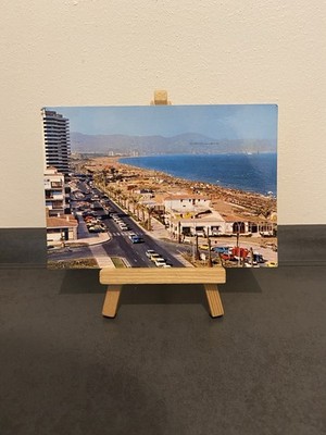 Vintage Postkarte Torremolinos, Costa del Sol, Spanien, Natur, Stadt, 1976