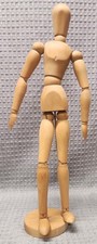 Giant 20 inch wooden artists mannequin model posable and articulated for artists