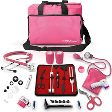 Nurse Starter Kit - Stethoscope, Blood Pressure Monitor, Tuning Forks, and More
