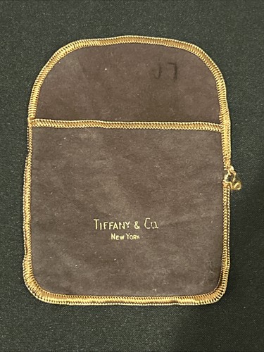 Tiffany & Co.  Vintage Pacific Silver Cloth Tarnish Jewelry Pouch Bag