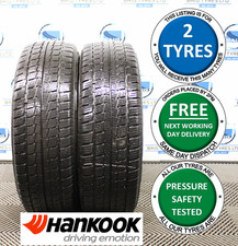 X2 PW 215/60R17C 215 60 17C HANKOOK RWO6 109/107T M+S TYRES *8MM (476F)