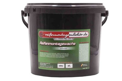 Reifenmontagewachs schwarz 5kg premium (Made in Germany) frostsicher bis -15°