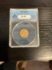 U.S. 2.50 GOLD 1926 INDIAN COIN QUARTER EAGLE ANACS AU 58 GREAT EYE APPEAL *