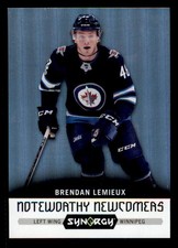 2017-18 Synergy Noteworthy Newcomers #NN28 Brendan Lemieux
