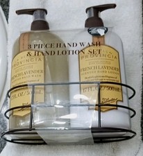 BIG BOTTLES Bella Provincia French Lavender Hand Wash Hand Lotion Set 17 fl oz