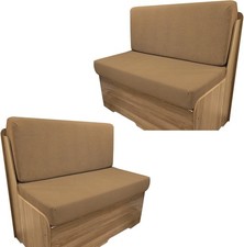 RV Dinette Cushion Covers, Replacement Camper Cushions Cover, Camel Stretchable