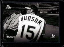 2025 Topps Black and White Tim Hudson #69 Braves