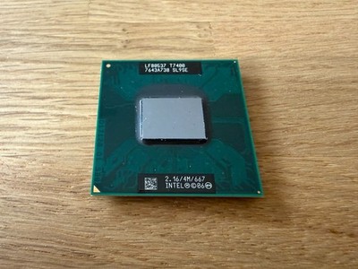 Notebook Prozessor CPU Intel Core 2 Duo T7400 2,16 GHz SL9SE