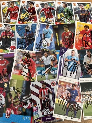match attax, Shoot Out und andere signierte Karten 51