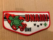 Unami Lodge 1 White Twill Background OA Flap