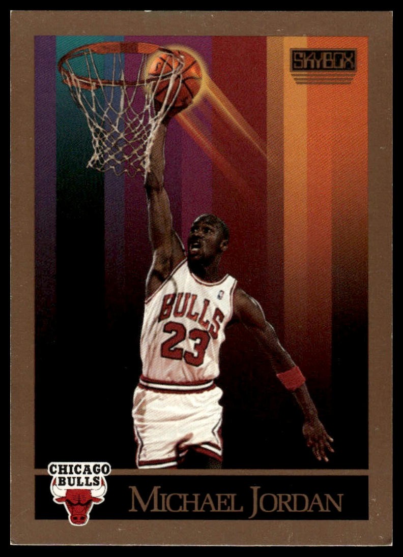 1990-91 SkyBox #41 Michael Jordan