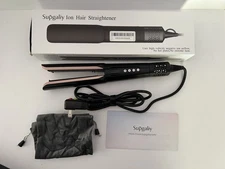 Supgaliy High Velocity Negative Ion Hair Straightener Black