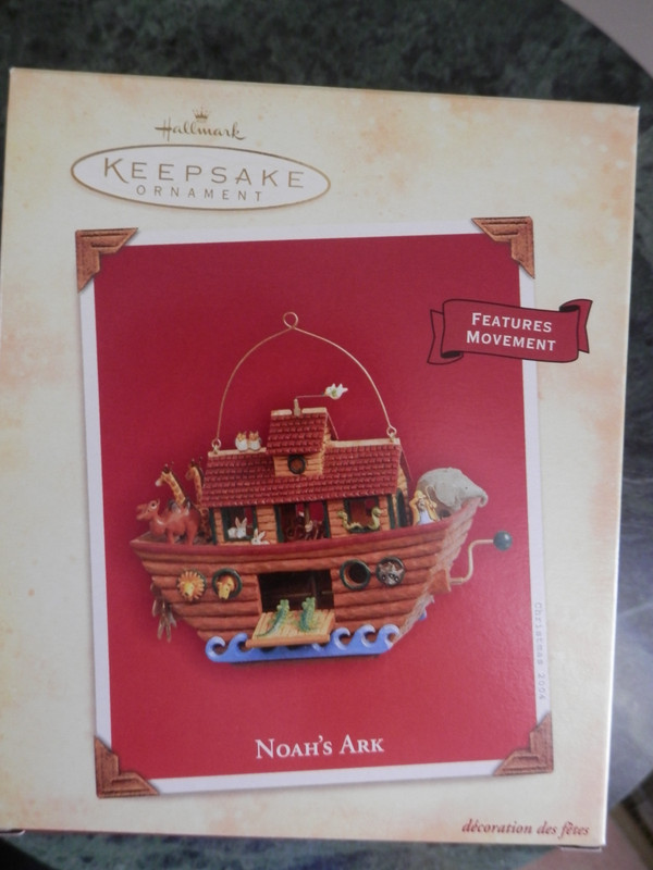 Hallmark Keepsake Ornament Noah’s Ark Dated 2004 New In Box