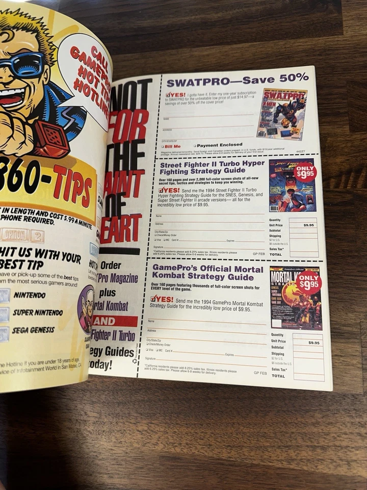 GamePro Magazine The Stars of '93 February 1994 - Image 3 of 4