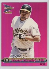 2000 Pacific Prism Holographic Purple 45/99 Jason Giambi #105 7xr