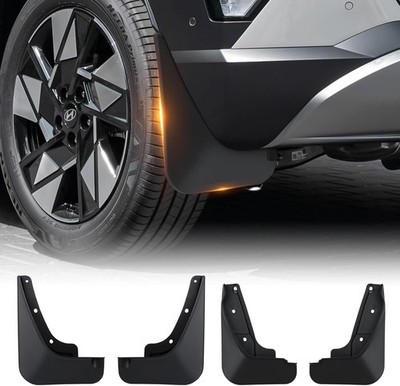 4 Pack Mud Flaps - Front & Rear Splash Guards for 2024-2026 Hyundai Kona