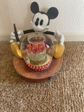 Walt Disney Parks World Mickey Mouse 100 Years Magic Snow Globe Collectable