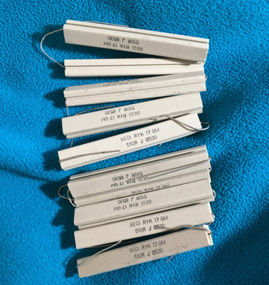 510ohm 17W SECI 10x9x75mm 10pcs see photo