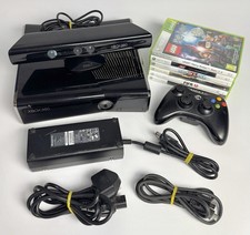Xbox 360 Slim 250GB Console Bundle - 6 Games - Official Controller - H45