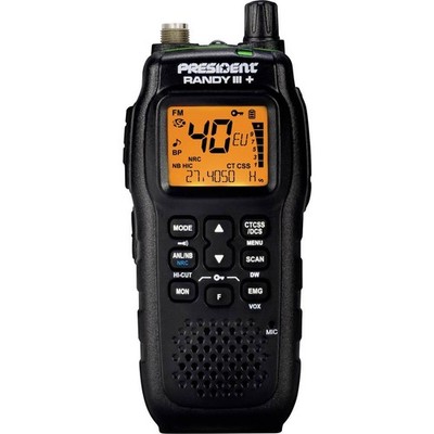 President President Randy III+ CB-Handfunkgerät AM/FM 40210 CB-Handfunkgerät