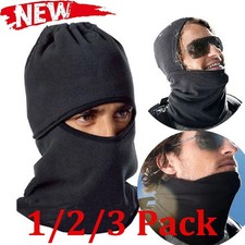 Winter Thermal Fleece Neck Warm Balaclava Ski Mask Hat Cycling Scarf Neckerchief