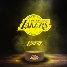 Los Angeles Lakers NBA Multi Color LED Leuchtaufsteller