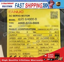 New In Box FANUC A06B-2235-B605 Servo Motor A06B2235B605 US Free TAX