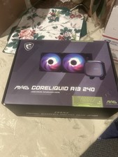 MSI MAG CoreLiquid A13 240 RGB AIO Liquid CPU Cooler   240mm   Intel  AMD