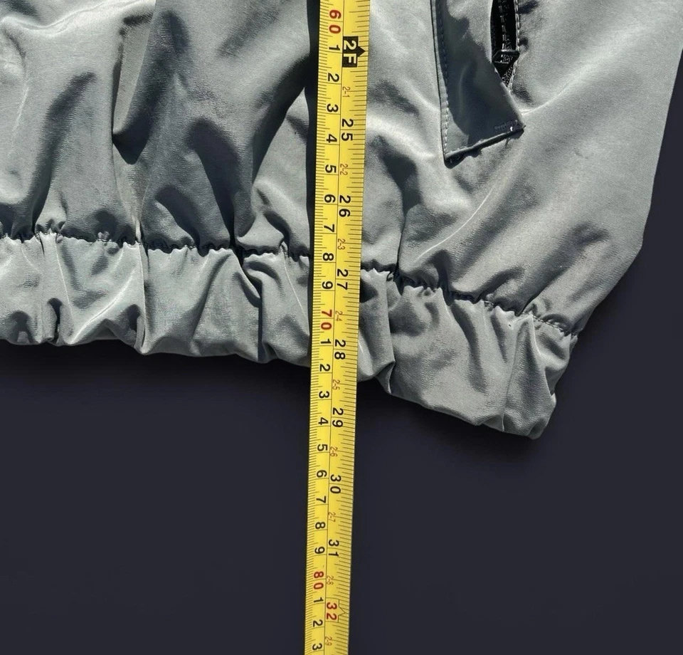 Skilcraft US Army Jacket Mens 2XL Regular Gray Green Nylon Full Zip Vented JWOD - Image 3 of 4