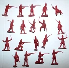 Vintage Marx Revolutionary War Play Set British Soldier Figures