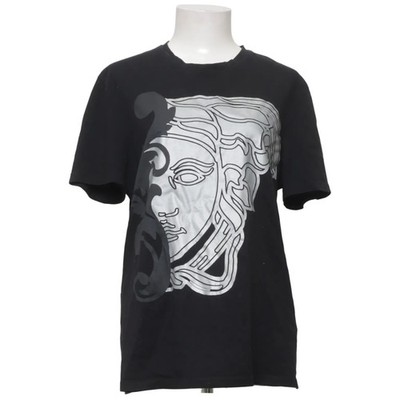 Versace Collection, T-shirt, Größe: M, Schwarz, Baumwolle, Print, Damen #tTB