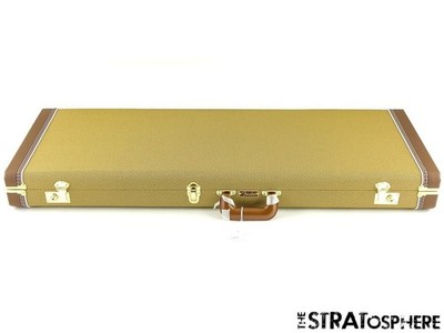 Fender Strat TWEED HARDSHELL CASE, SRV Stevie Ray Vaughan + Keys