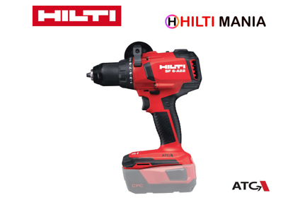 Hilti SF 6-A22 BL 5.2Ahx2 Keyless 13mm 2000Rpm 80Nm LED 3.5lbs UPS