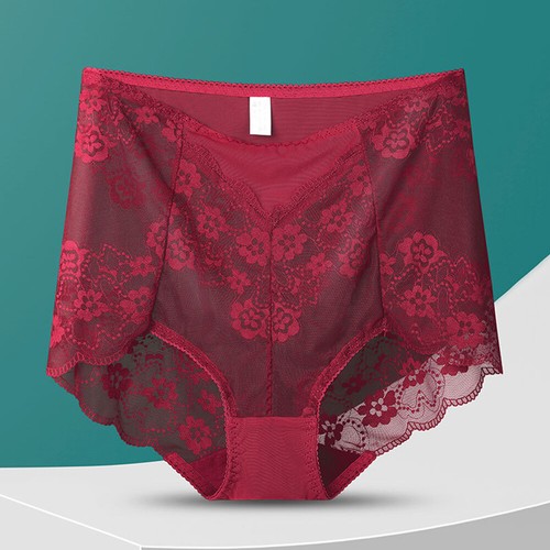 Mujeres Calzoncillos Completos Encaje Frontal Alto Calzoncillos Bragas Pantalón Cintura Alta Ropa Interior1 - Imagen 22 de 28