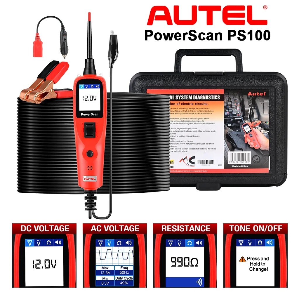 Autel Powerscan Ps100 Manual Autel PowerScan PS100 Autootive