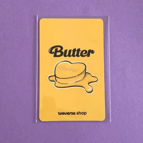 Tarjeta fotográfica BTS Butter Weverse reserva oficial beneficios tarjeta fotográfica selfie - Imagen 23 de 36