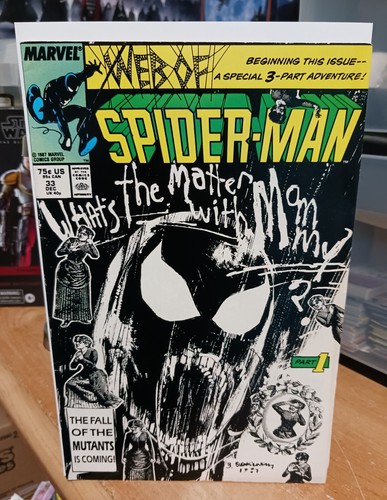 Web of Spider-Man #33 (Marvel, 1987) FN