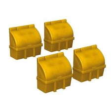 OO 1:76 44-546 Bachmann Scenecraft 4 x Grit Boxes New FNQHobbys