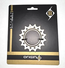 Origin8 TORQ-LITE Chromoly ZERO FLEX Threaded Track Cog BMX