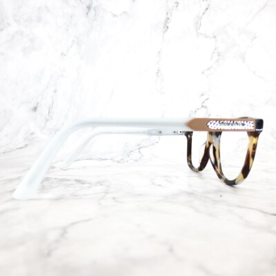Cole Haan CH5043 (210) Eyeglasses Brown Tortoise Blue Square  display picture 2