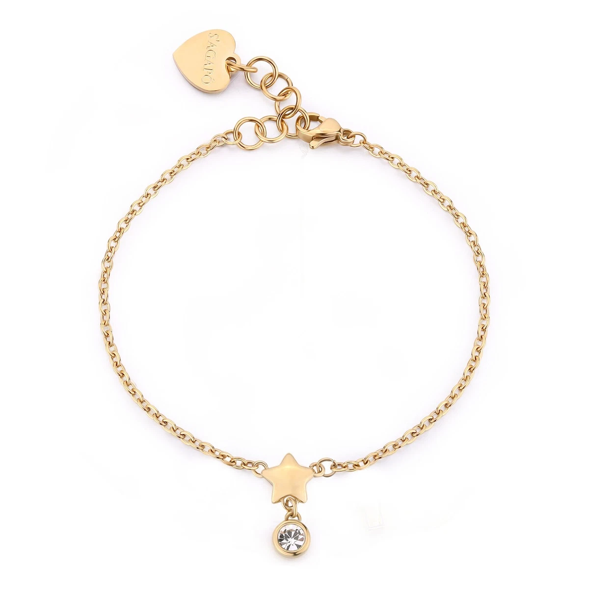 Bracciale Aperto In Acciaio Inox 28g - Gioiello Unisex Oro E Argento, Moderno E Raffinato - 2