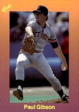 1989 Classic #140 Paul Gibson RC Detroit Tigers