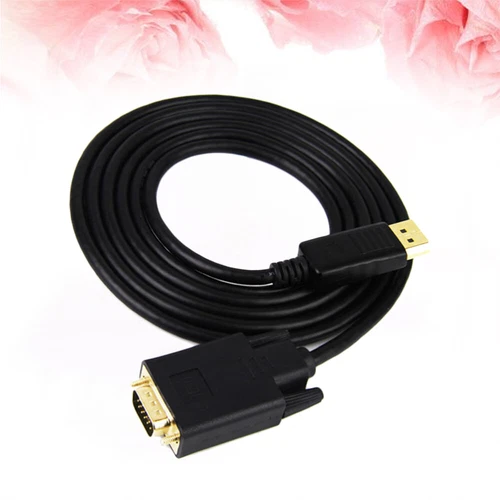 to Vga Cable Video Converter Monitor Laptop Connector Adapter for Computer