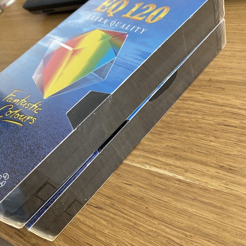 Lot De 2 Cassettes Vierges BASF EQ 120 Extra Quality VHS Sous Blister Scellé - Photo 4/4