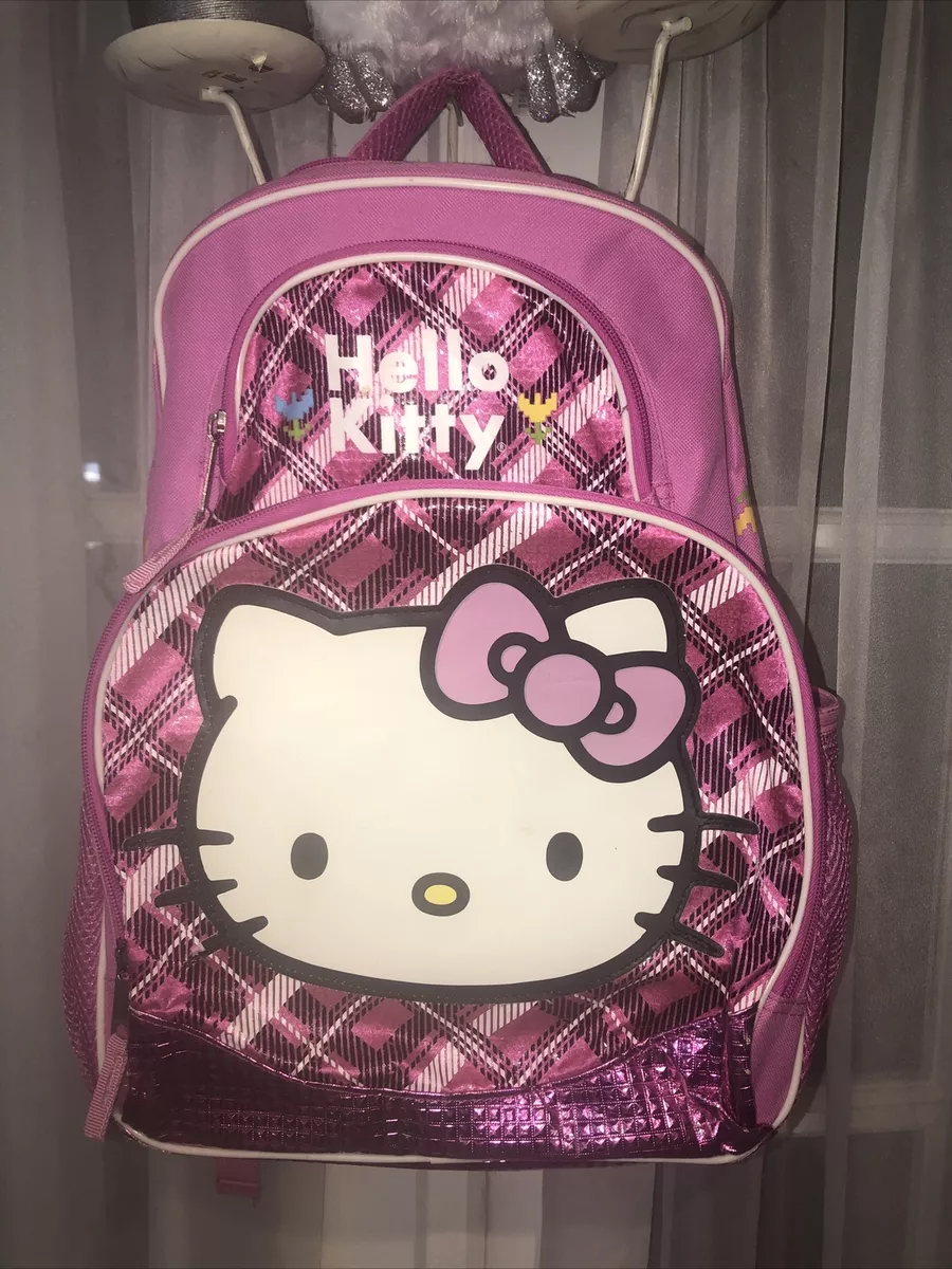 Vans checkerboard on sale hello kitty backpack