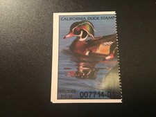 ICOLLECTZONE US California 1999 #30a XF NH Duck Stamp 