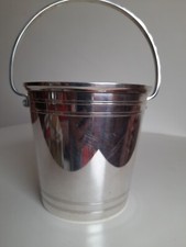 Vintage versilberter Eiskübel gestempelt mit...