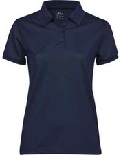 Tee Jays Womens Club Polo Shirt Short Sleeve Casual