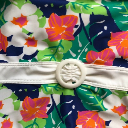 NWOT Janie and Jack Swim Sun Repeat Floral Swimsuit 2T - Picture 2 of 5