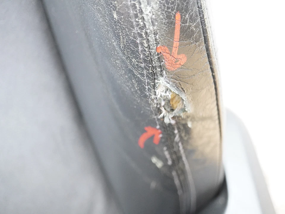 2008 - 2015 Audi Tt Mk2 Coupe Seat Leather Bucket Cushion Front Rear Set Oem - Image 2 of 4